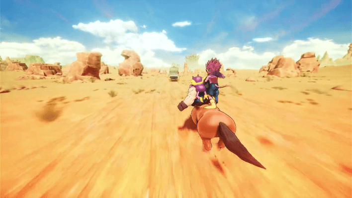 Sand Land - Chase After the Truck