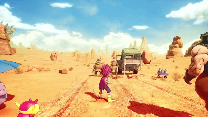 Sand Land - Battle the Two Drivers