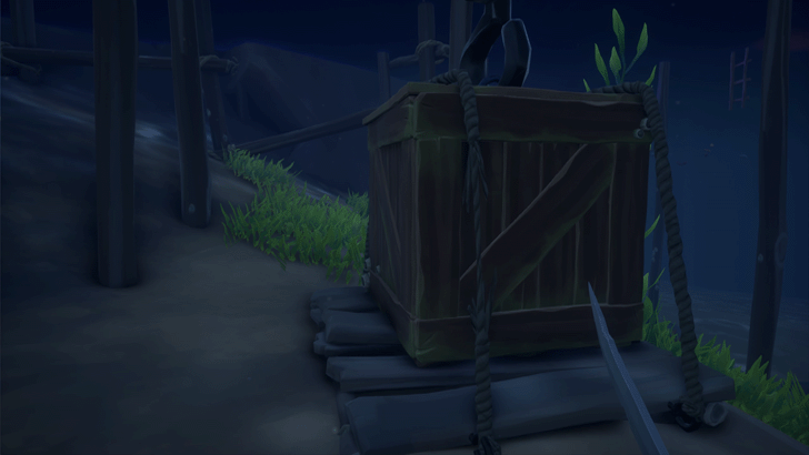 Sea of Thieves - Frayed Ropes on Crate