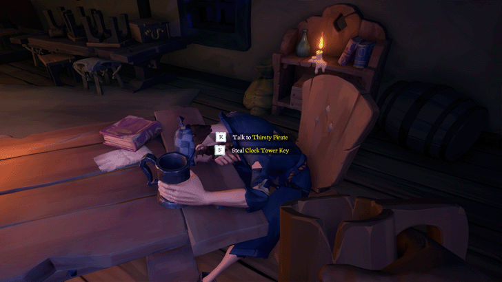 Sea of Thieves - Stealing the Clock Tower Key