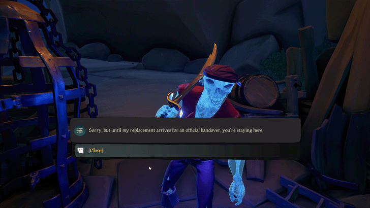 Sea of Thieves - Speak to Mansion Guard
