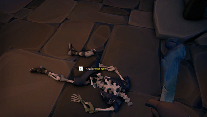 Sea of Thieves - Attach Femur Bone to Walt