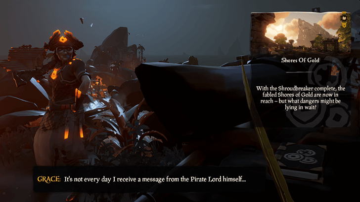 Sea of Thieves - Shores of Gold World View