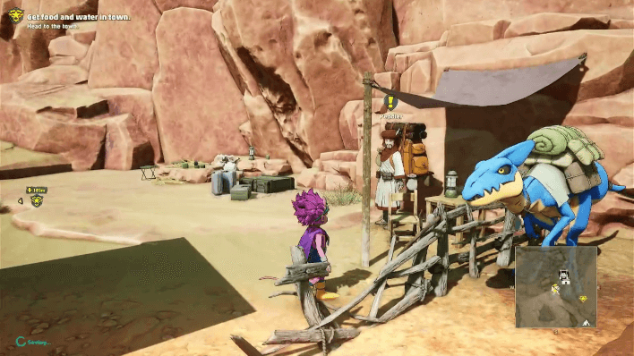 Sand Land - Peddler at Pisci Camp