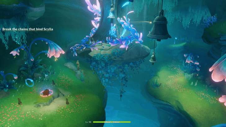 Genshin Impact - Portus Anticus First Seelie Solution