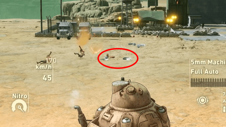 Sand Land - Loot From Enemies