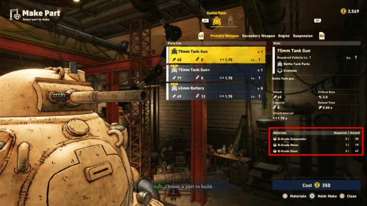 Sand Land - Make Parts