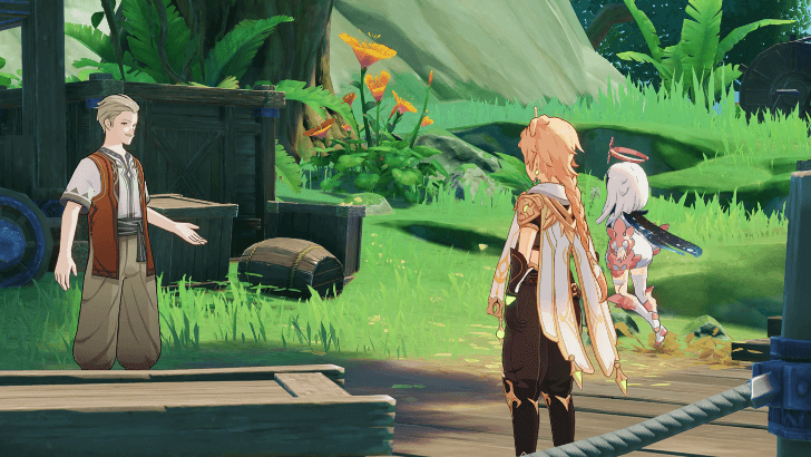 Genshin Impact Latecoming Homecoming Walkthrough - Continue onward