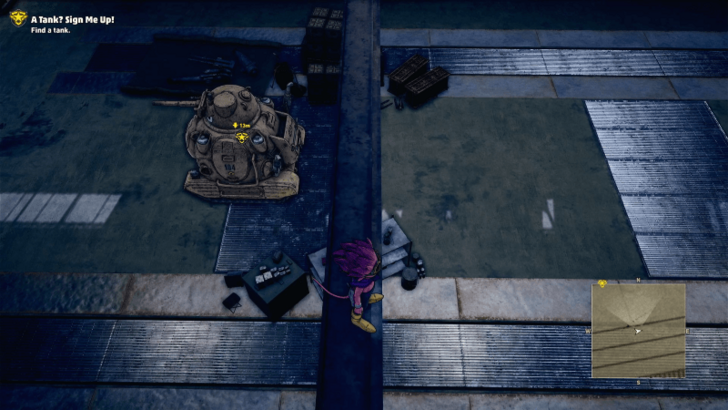 Sand Land - A Tank Sign Me Up Quest