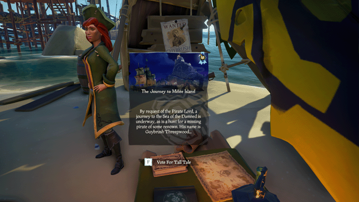 Sea of Thieves - The Journey to Melee Island World View