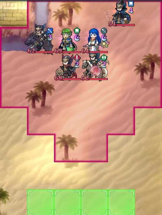 Fire Emblem Heroes - Merric and Elice Infernal Map