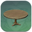 Genshin Impact - Mallow Wood Round Table: "A Shared Drink" Image