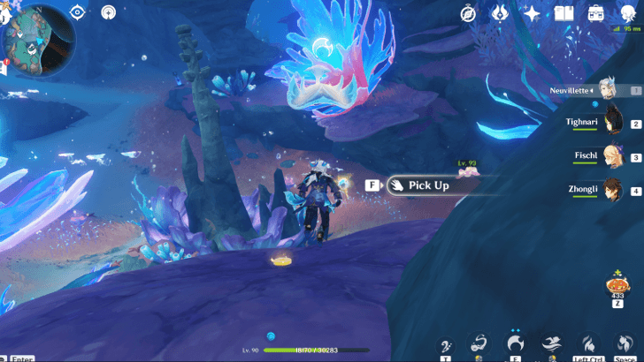 Genshin - Radiant Spincrystal 129 Map