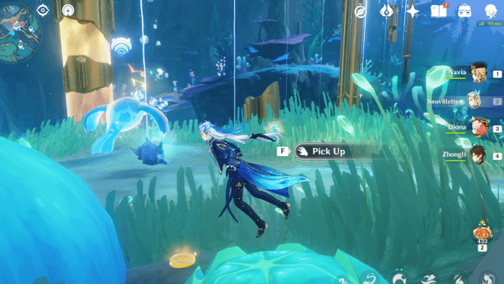 Genshin - Radiant Spincrystal 130 Map