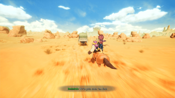 Sand Land - Progress Through The Story