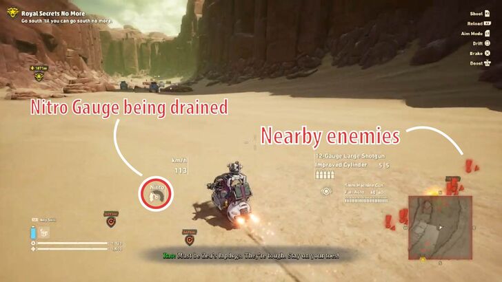 SAND LAND Vehicle Motorbike Nitro