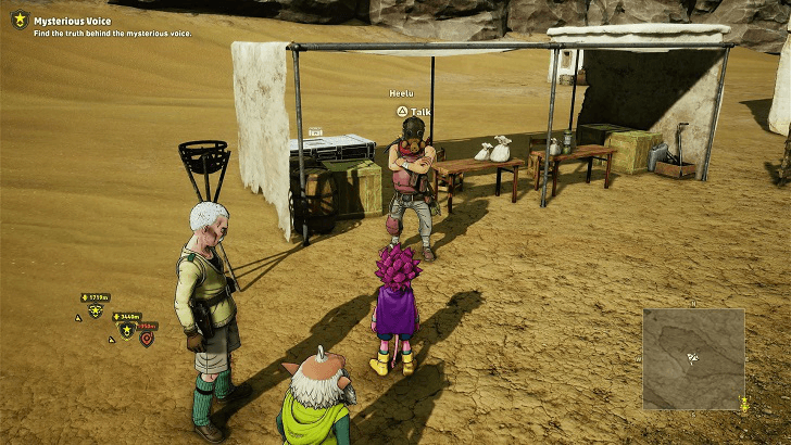 SAND LAND - Heelu Races Overworld Location