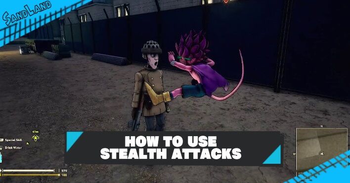 SAND LAND Stealth Attack