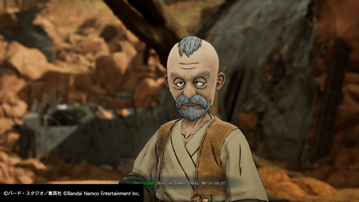 Sand Land - Talk to Mayor Tor