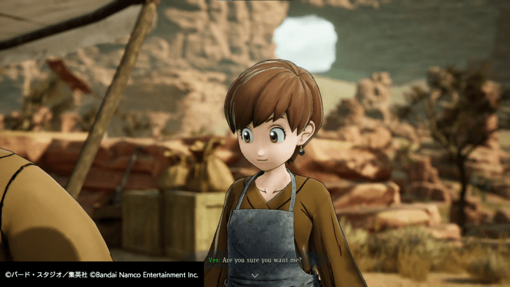 Sand Land - Talk to Stan or Ves