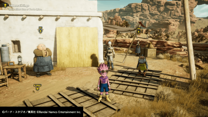 Sand Land - Choose between Stan and Ves