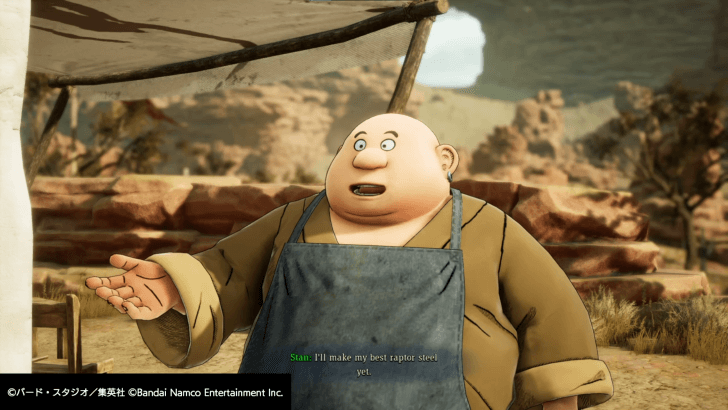 Sand Land - Give Stan the Puraptor scales