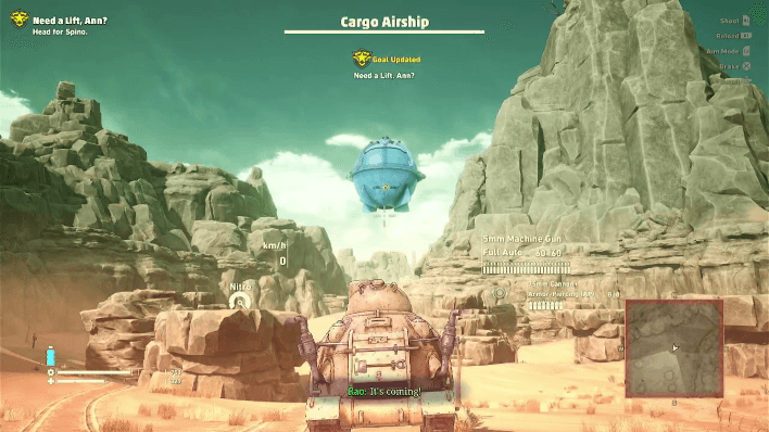Sand Land - Cargo Airship