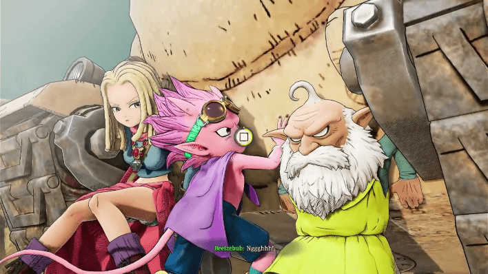 Sand Land - Rapidly Press the Button in Quick Succession