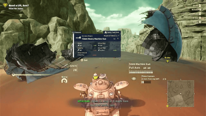 Sand Land - 12mm Heavy Machine Gun