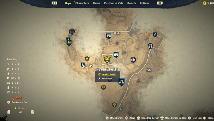 Sand Land - 90mm Smoothbore Gun (HE) Location