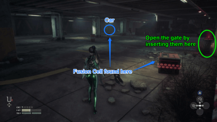 Stellar Blade - Opening Parking Tower Gates