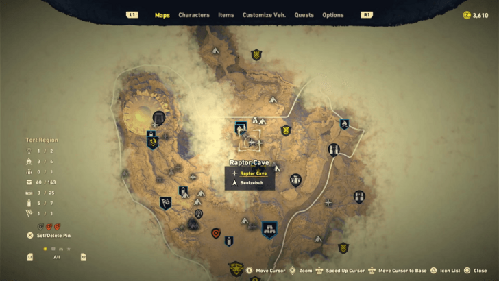 Sand Land - Raptor Cave