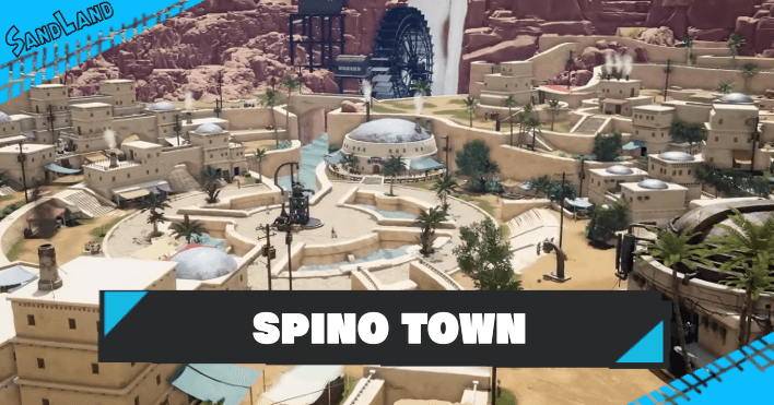 SAND LAND - Spino Town Unlocks