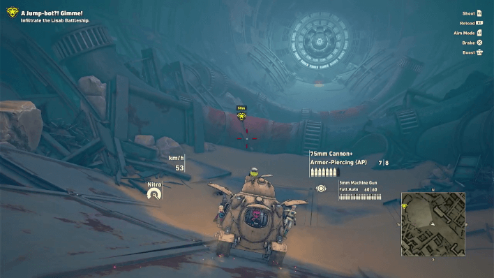 Sand Land - Lisab Battleship