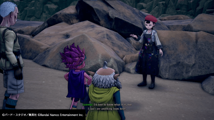 Sand Land -Talk to Lutemis