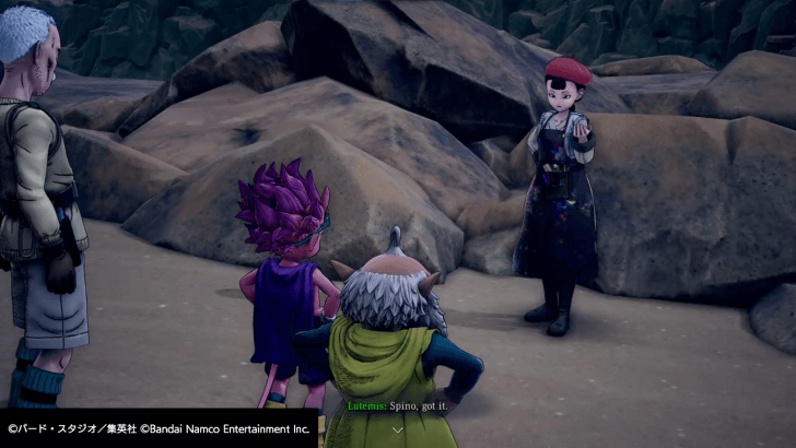 Sand Land - Talk to Lutemis again