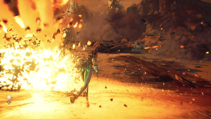 Stellar Blade - Dodging Falling Debris