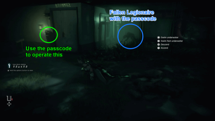 Stellar Blade - Abandoned Station Door Passcode