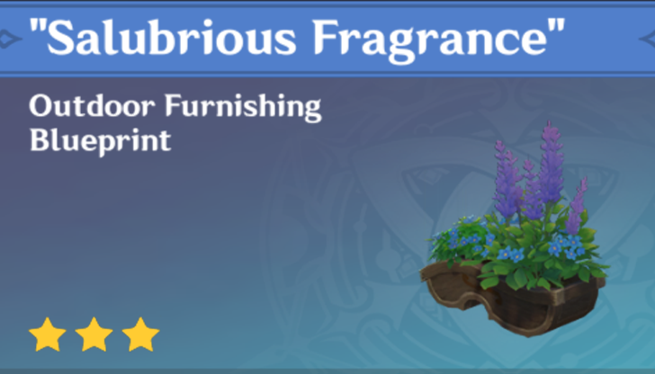 Genshin Impact - How to Get "Salubrious Fragrance" Furnishing