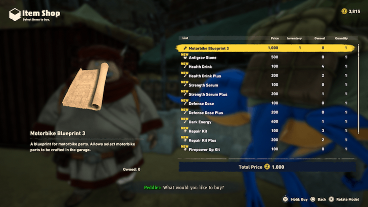 Motorbike Blueprint 3