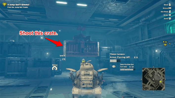 Sand Land - Shoot Down the Crate