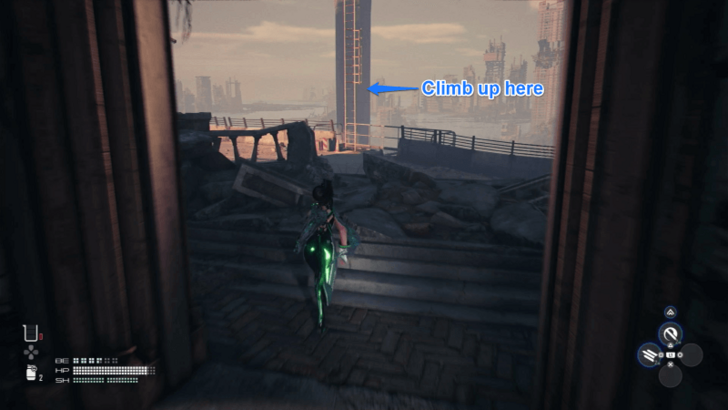 Stellar Blade - Climbing Up the Collapsed Highway