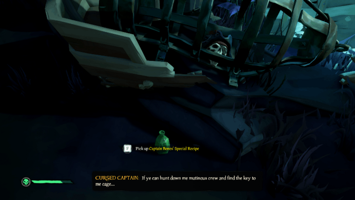 Sea of Thieves - Climb Up to the Cursed Captain