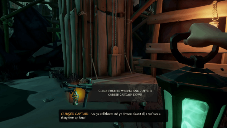 Sea of Thieves - Climb Up to the Cursed Captain