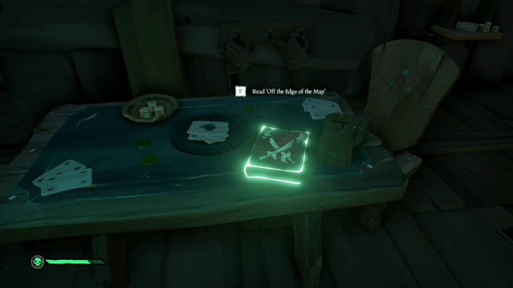 Sea of Thieves - Off the Edge of the Map Journal Location