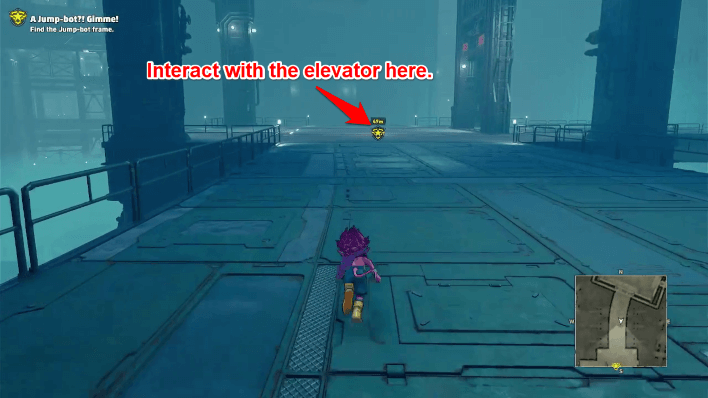 Sand Land - Lisab Battleship Elevator