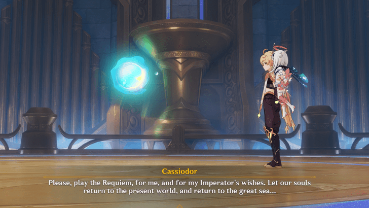 Genshin Impact Cassiodor Story and Profile - Sacrificed Himself to Destroy Phobos.png