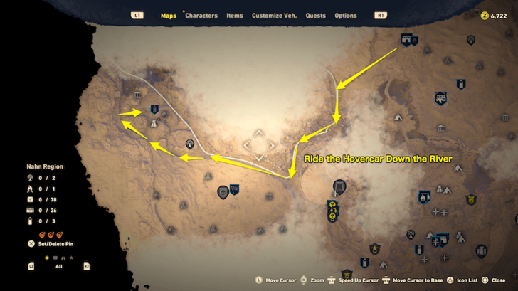 How to Get to the North Skoan Region