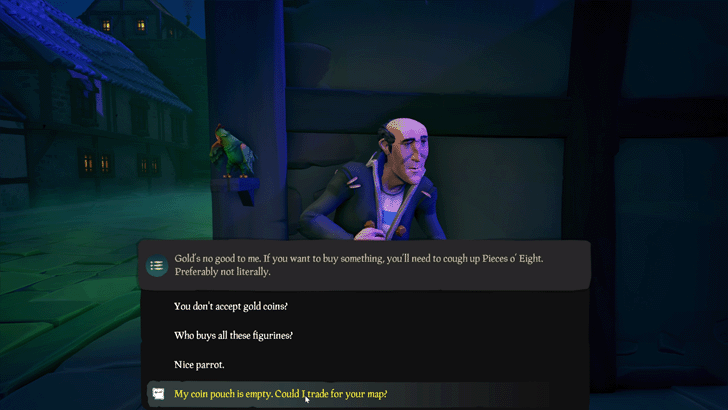 Sea of Thieves - Ask Citizen for a Treasure Map