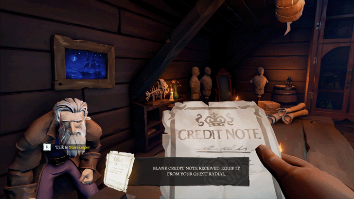 Sea of Thieves - Blank Credit Note